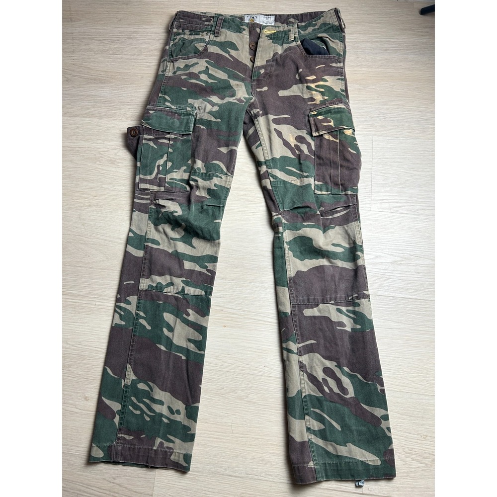 Fourstar Clothing Mens Size 30 Tiger Camo Cargo Pants Brian Anderson Skateboard